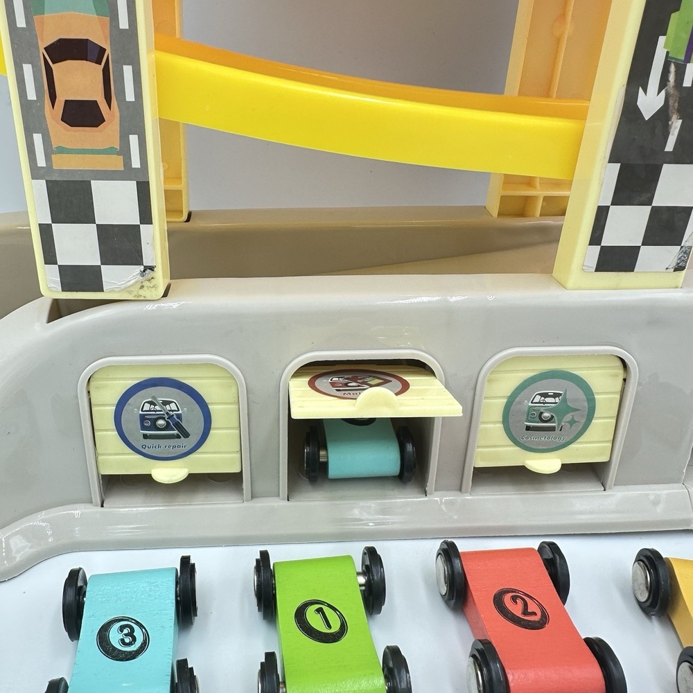 Toddler Car Ramp Toy 10 Cars Race Track Montessori Toy 2-3 Year Old Boys Girls - Picture 8 of 8